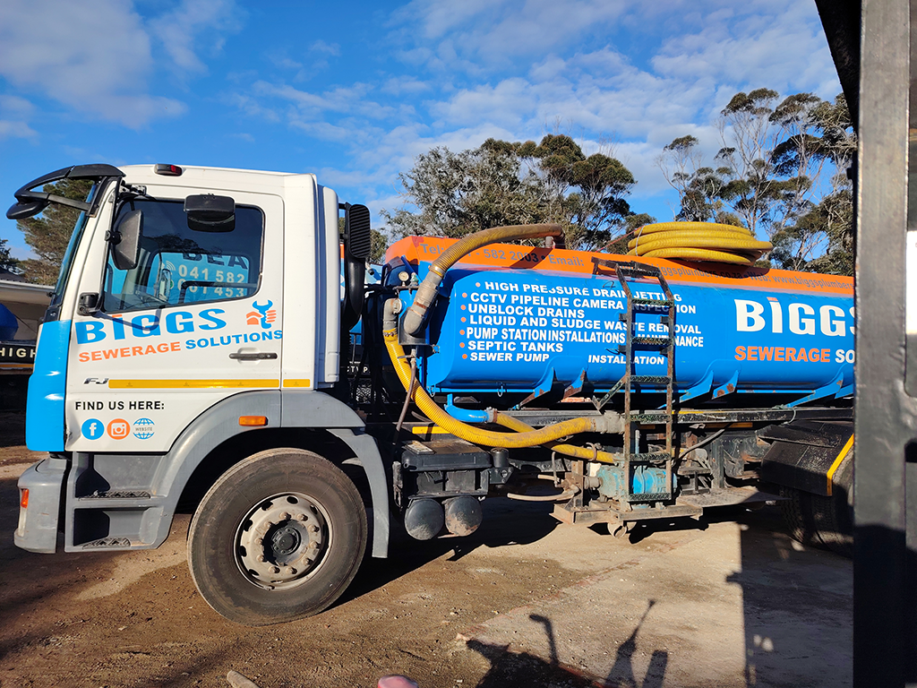 Biggs Sewerage Solutions – Honeysucker